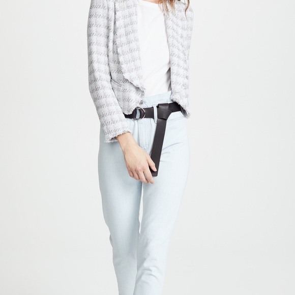 IRO Quiwill Blazer, Size 36, Red/Blue.  Fabulous.  Originally Shopbop. - Picture 11 of 11